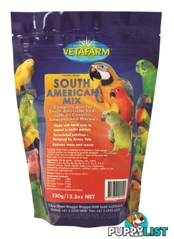 VETAFARM SOUTH AMERICAN MIX