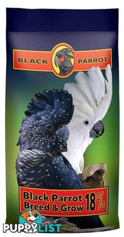 LAUCKE MILLS- BLACK PARROT - BREED & GROW 18%