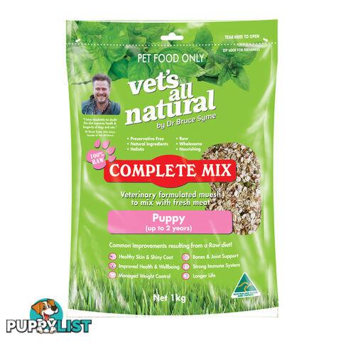 VET'S ALL NATURAL CANINE COMPLETE MIX PUPPY