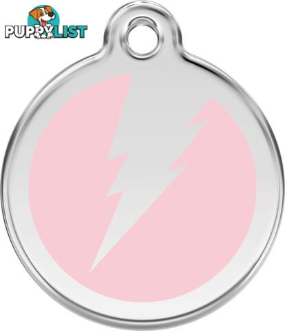 RED DINGO FLASH PINK TAG - LIFETIME GUARANTEE - CA