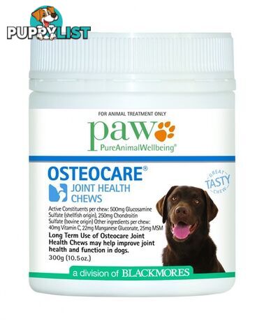 PAW OSTEOCARE JOINT HEALTH CHEWS