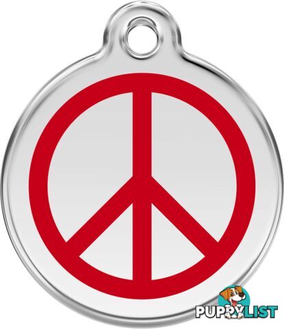 RED DINGO PEACE RED TAG - LIFETIME GUARANTEE - CAT