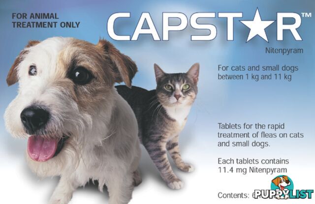 CAPSTAR TABLETS FOR CATS AND SMALL DOGS 0.5-11KG -