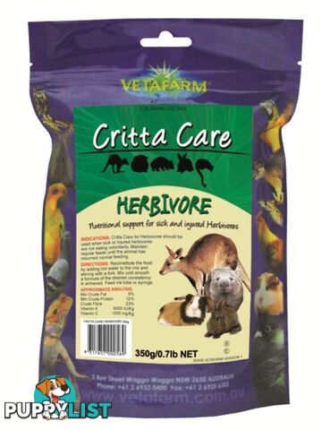 HERBIVORE CRITTACARE