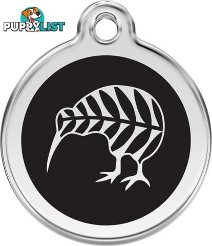 RED DINGO NEW ZEALAND FLAG TAG - LIFETIME GUARANTE