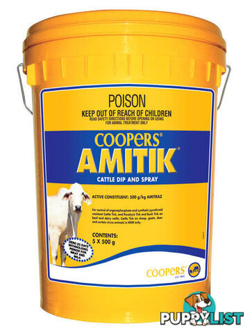 COOPERS AMITIK WP SOLUBLE 5X500GMS SACHETS