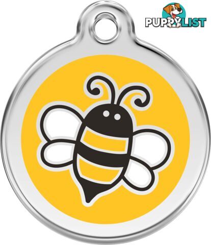 RED DINGO BUMBLE BEE YELLOW TAG - LIFETIME GUARANT