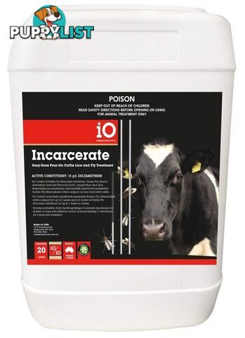 IO INCARCERATE POUR-ON LICE & FLY TREATMENT