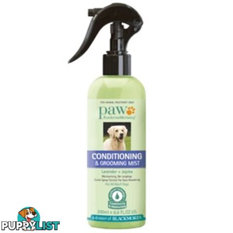 PAW LAVENDER CONDITIONING & GROOMING SPRAY 200