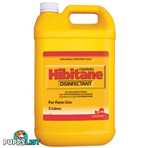 COOPERS HIBITANE DISINFECTANT 5LTR