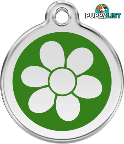 RED DINGO FLOWER GREEN TAG - LIFETIME GUARANTEE -