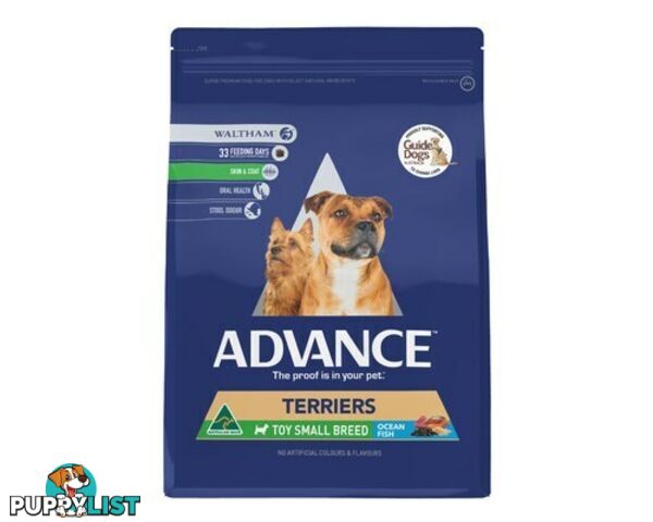 ADVANCE TERRIERS TOY/SMALL BREED OCEAN FISH 2.5KG