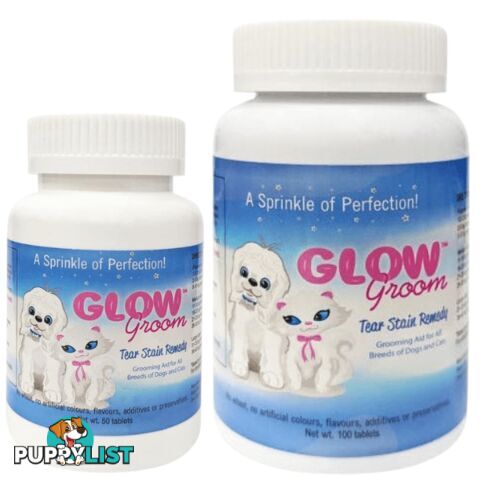 GLOW GROOM TEAR STAIN REMEDY - TABLETS