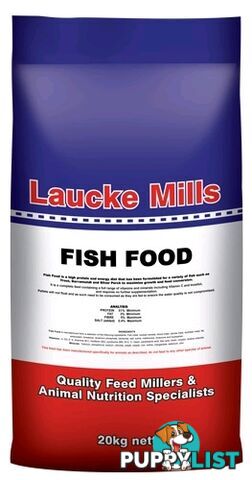 LAUCKE MILLS- FISH FOOD 20KG