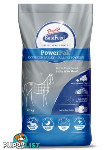 PRYDES POWERPAK - EXTRUDED BARLEY + FULL FAT SOYBE