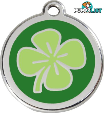 RED DINGO CLOVER GREEN TAG - LIFETIME GUARANTEE -