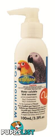 WORMOUT BIRD ALLWORMER GEL