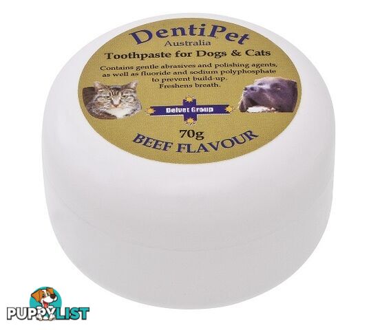 DENTIPET FLAVOURED TOOTHPASTE - 70G