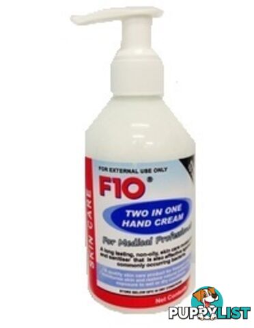 F10 2-IN-1 HAND CREAM 250ML