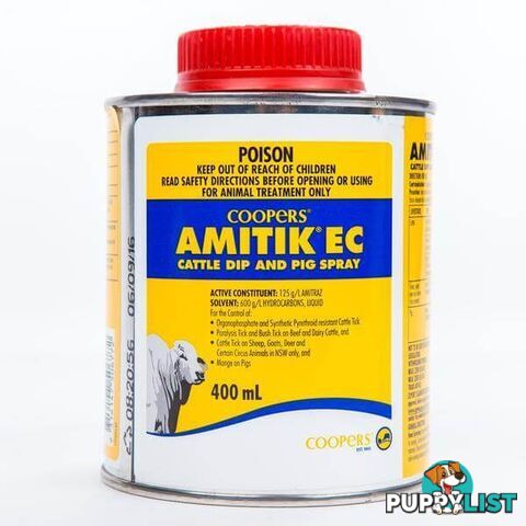 COOPERS AMITIK EC -TICKICIDE