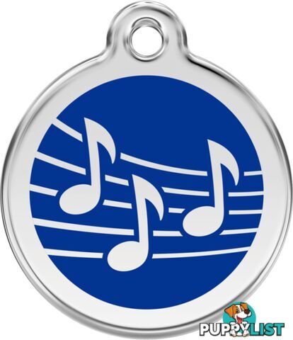 RED DINGO MUSIC DARK BLUE TAG - LIFETIME GUARANTEE