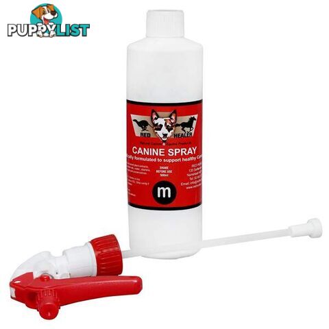 RED HEALER CANINE M SPRAY 500ML