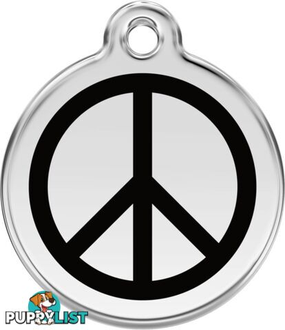 RED DINGO PEACE BLACK TAG - LIFETIME GUARANTEE - C