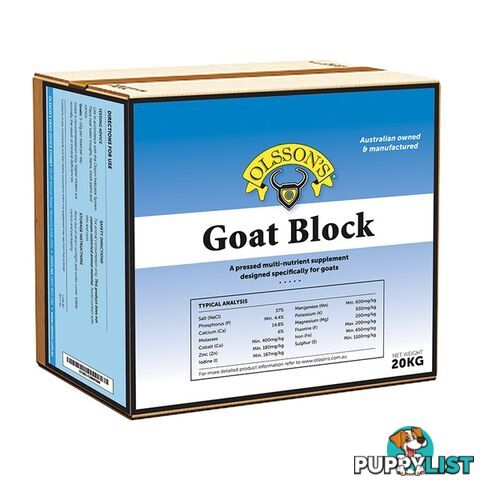 OLSSON GOAT BLOCK