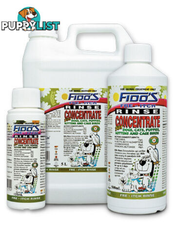 FIDO'S FRE-ITCH RINSE CONCENTRATE