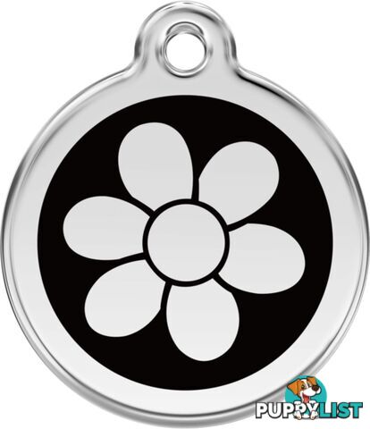 RED DINGO FLOWER BLACK TAG - LIFETIME GUARANTEE -