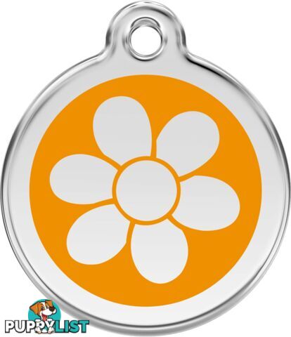 RED DINGO FLOWER ORANGE TAG - LIFETIME GUARANTEE -