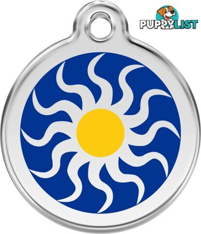 RED DINGO TRIBAL SUN TAG - LIFETIME GUARANTEE - CA