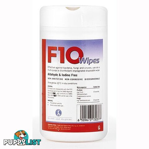 F10 WIPES - 100 PACK