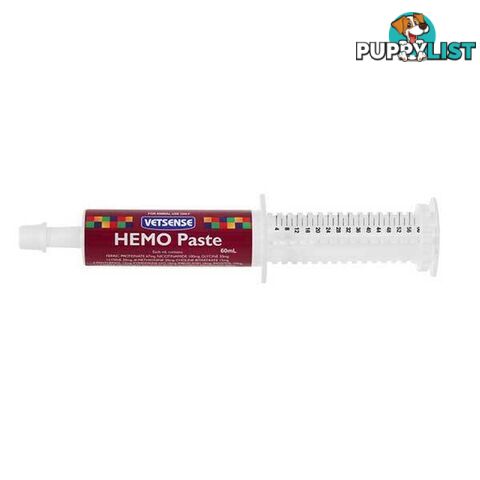 VETSENSE- LABS HEMO PASTE 60ML