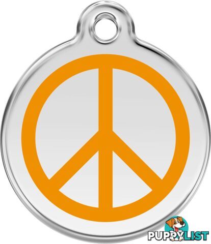 RED DINGO PEACE ORANGE TAG - LIFETIME GUARANTEE -