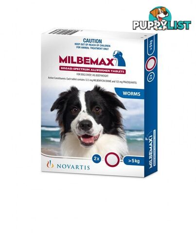 MILBEMAX FOR DOGS 5-25KG