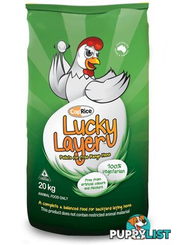 COPRICE LUCKY LAYER PELLETS 20KG