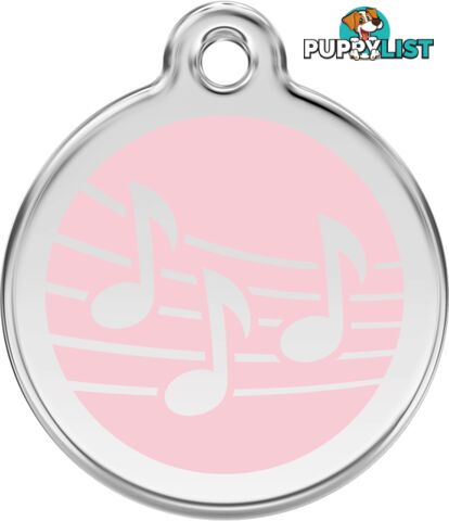 RED DINGO MUSIC PINK TAG - LIFETIME GUARANTEE - CA