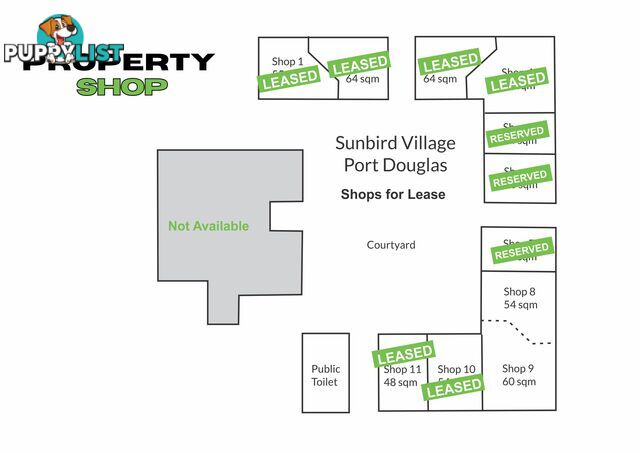 Shops 1-11 Mirage Sunbird Village PORT DOUGLAS QLD 4877