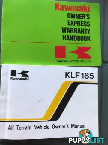 1986 Kawasaki KLF185