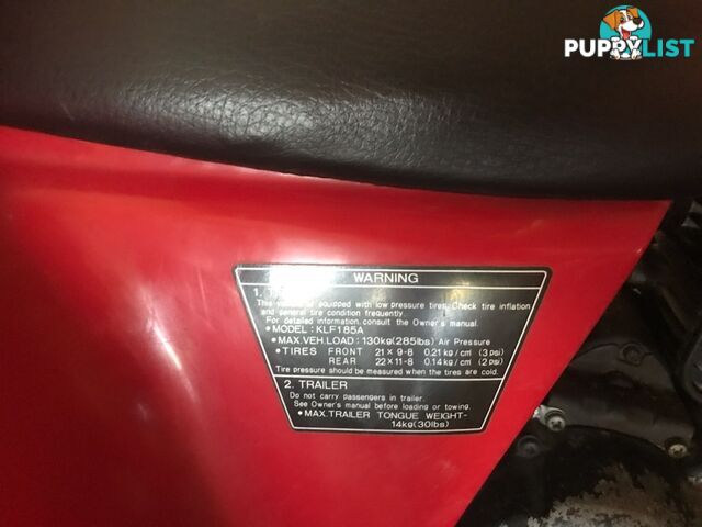 1986 Kawasaki KLF185
