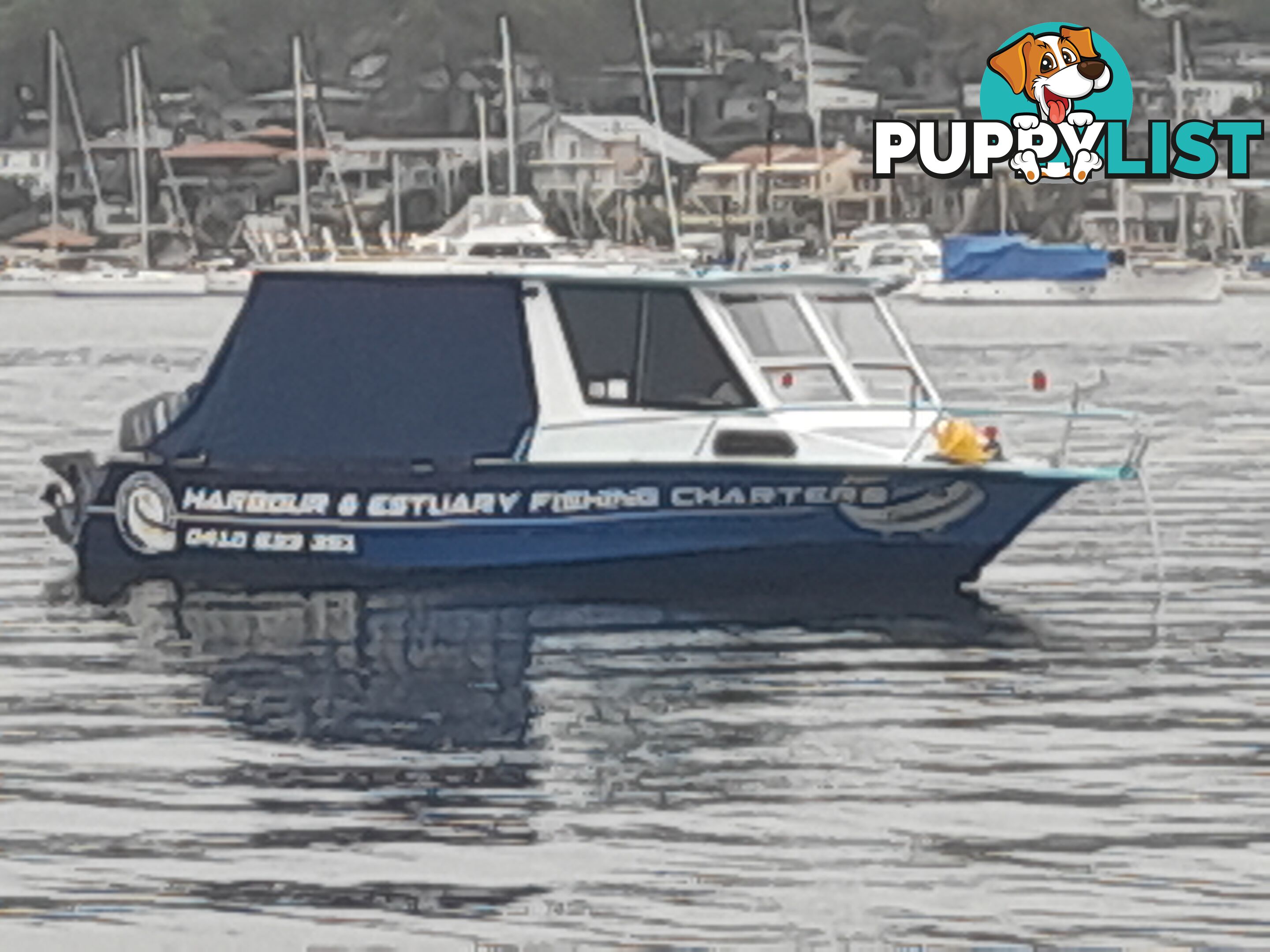 8.5m Offshore Fisher ex charter boat
