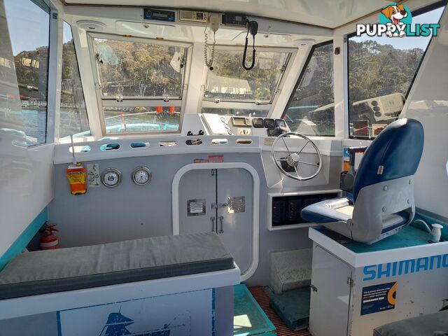 8.5m Offshore Fisher ex charter boat