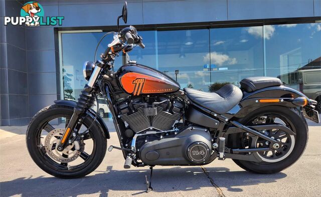 2022 HARLEY DAVIDSON 1900CC FXBBS STREET BOB (114) MY22 CRUISER