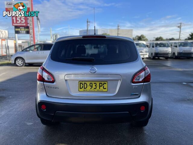 2012 NISSAN DUALIS ST 4X2 J10 SERIES 3 4D WAGON