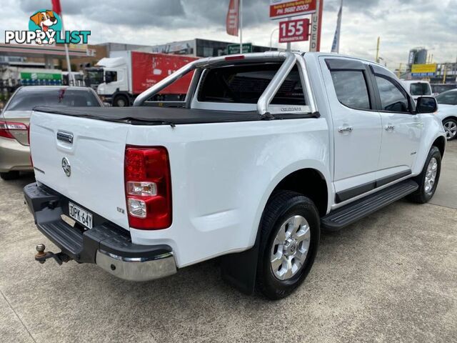 2012 HOLDEN COLORADO LTZ 4X2 RG CREW CAB PUP