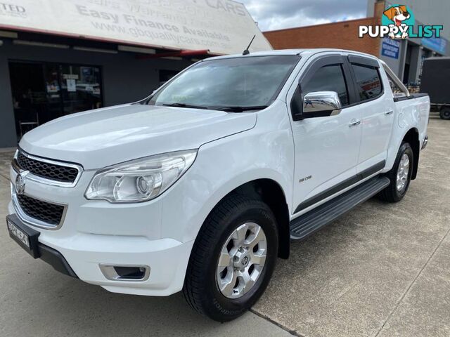 2012 HOLDEN COLORADO LTZ 4X2 RG CREW CAB PUP