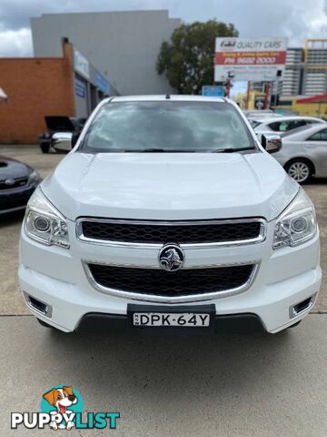 2012 HOLDEN COLORADO LTZ 4X2 RG CREW CAB PUP