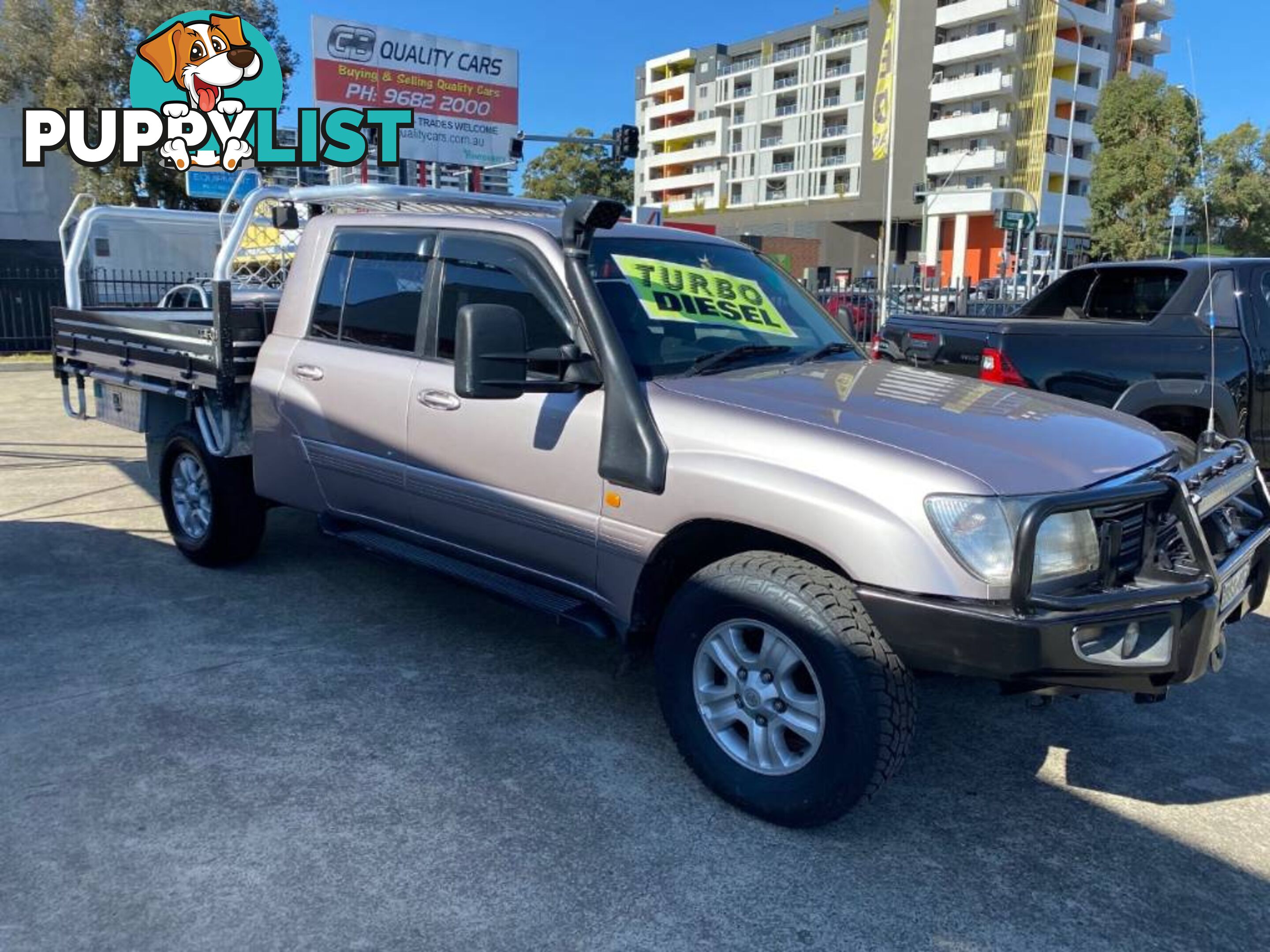 2003 TOYOTA LANDCRUISER SAHARA 4X4 HDJ100R 4D WAGON