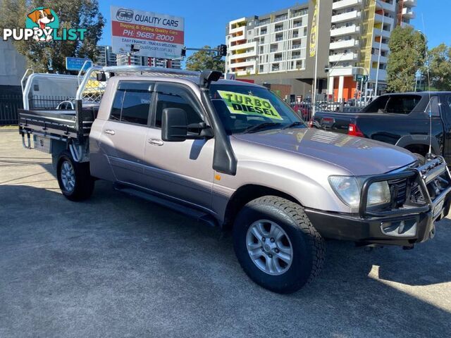 2003 TOYOTA LANDCRUISER SAHARA 4X4 HDJ100R 4D WAGON